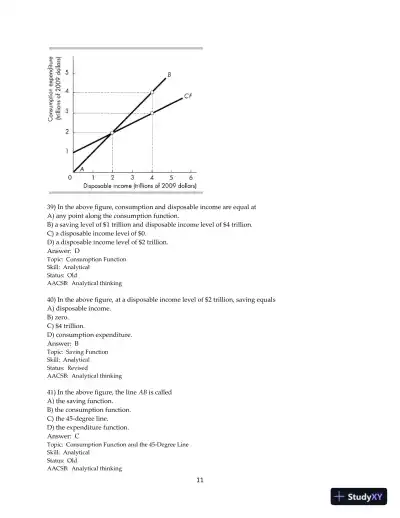 Test Bank for Macroeconomics, 13th Edition - Page 12 preview image