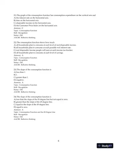 Test Bank for Macroeconomics, 13th Edition - Page 7 preview image