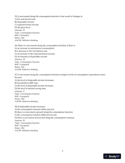 Test Bank for Macroeconomics, 13th Edition - Page 8 preview image