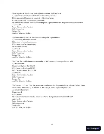Test Bank for Macroeconomics, 13th Edition - Page 9 preview image