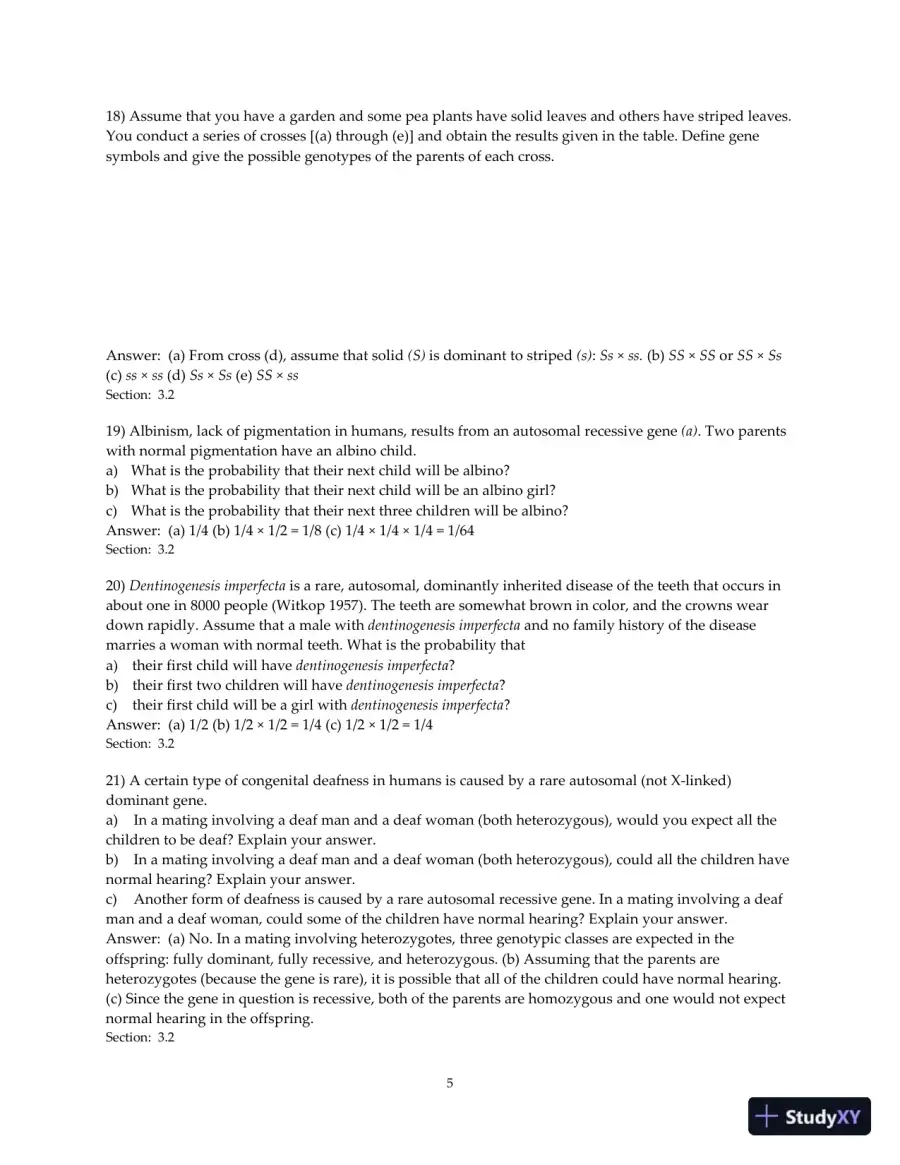 Concepts of Genetics, 11th Edition Test Bank, page 25