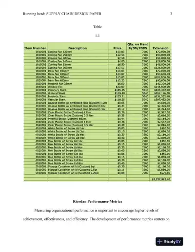 OPS/571 Supply Chain Design Paper - Page 4 preview image