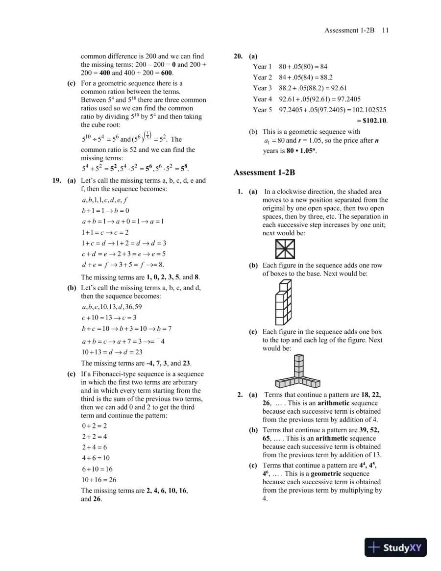 Solution Manual for A Problem Solving Approach to Mathematics for Elementary School Teachers, 13th Edition, page 14