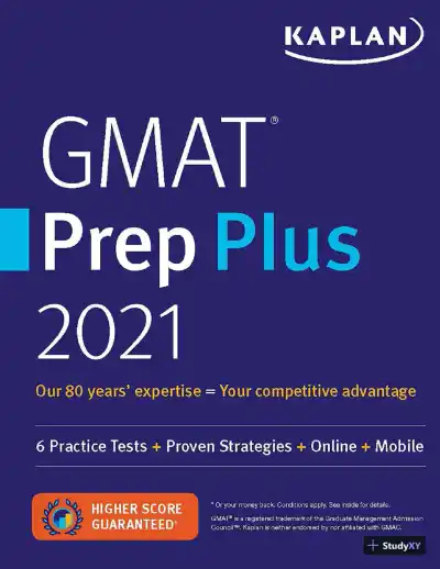 GMAT Prep Plus 2021: 6 Practice Tests + Proven Strategies (2020) - Page 1 preview image