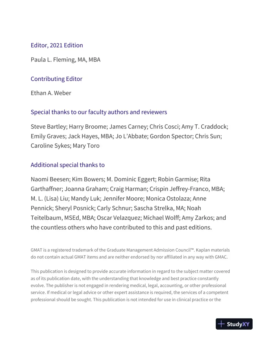 GMAT Prep Plus 2021: 6 Practice Tests + Proven Strategies (2020), page 12