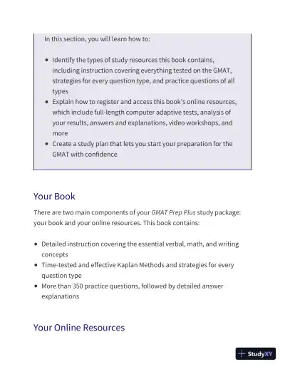 GMAT Prep Plus 2021: 6 Practice Tests + Proven Strategies (2020) - Page 15 preview image