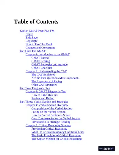 GMAT Prep Plus 2021: 6 Practice Tests + Proven Strategies (2020) - Page 5 preview image