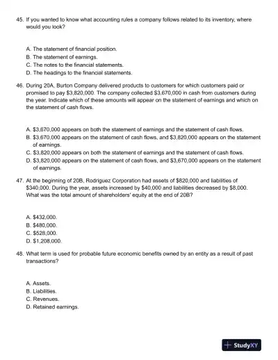 Financial Accounting 5th Canadian Edition Test Bank - Page 12 preview image