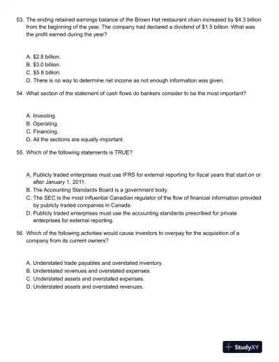 Financial Accounting 5th Canadian Edition Test Bank - Page 14 preview image