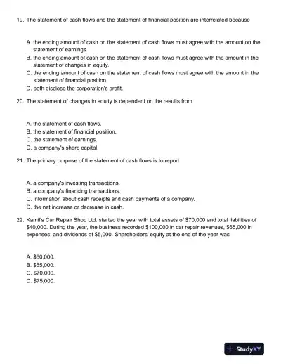 Financial Accounting 5th Canadian Edition Test Bank - Page 6 preview image