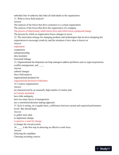 MGT 500 - Management and Organizational Behavior: Decision Making, Leadership, and Workplace Dynamics - Page 4 preview image