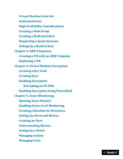 Microsoft Azure Architect Technologies Study Companion: Exam AZ-300 and AZ-303 (2020) - Page 12 preview image