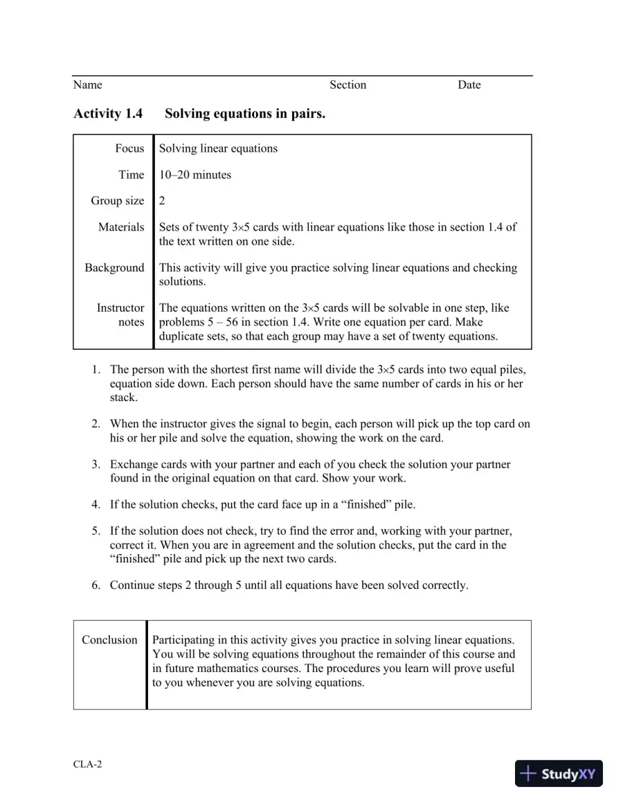 Solution Manual for Developmental Mathematics: College Mathematics and Introductory Algebra, 10th Edition, page 5