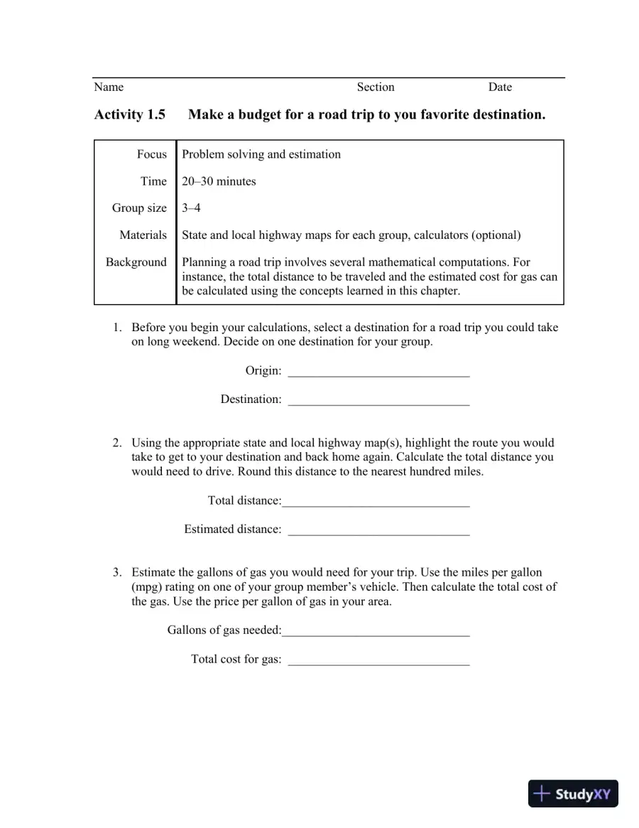 Solution Manual for Developmental Mathematics: College Mathematics and Introductory Algebra, 10th Edition, page 6