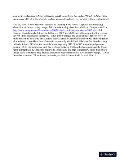 Managing And Using Information System, 5th Edition Solution Manual - Page 15 preview image