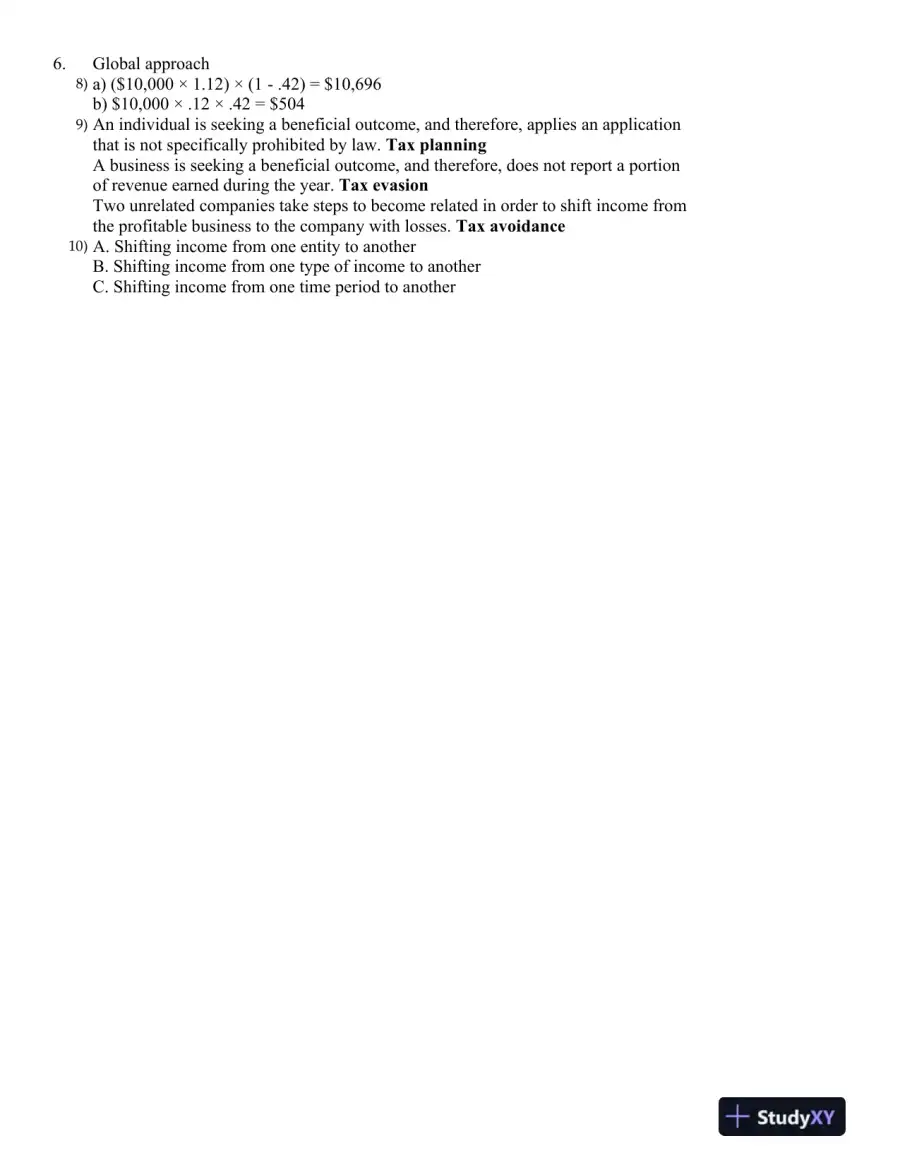 Canadian Income Taxation 2016/2017 Edition Test Bank, page 11