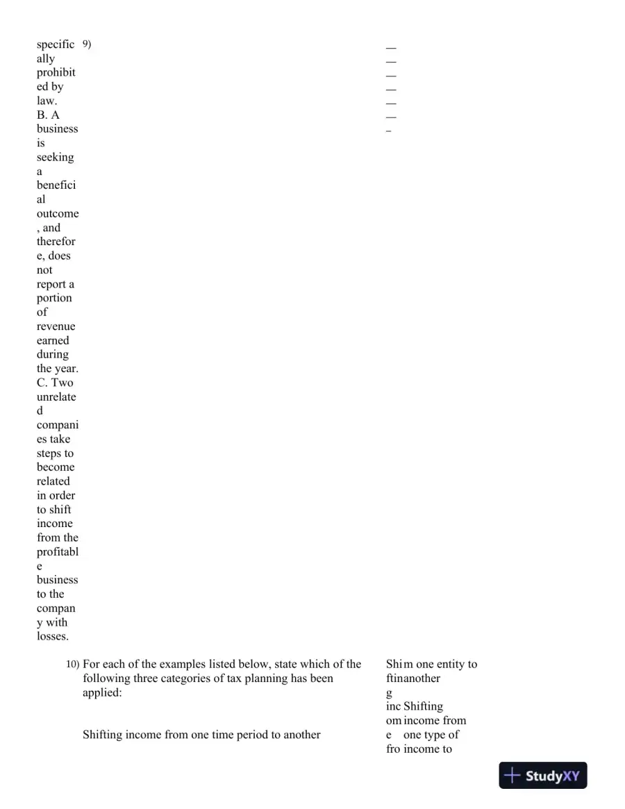 Canadian Income Taxation 2016/2017 Edition Test Bank, page 8