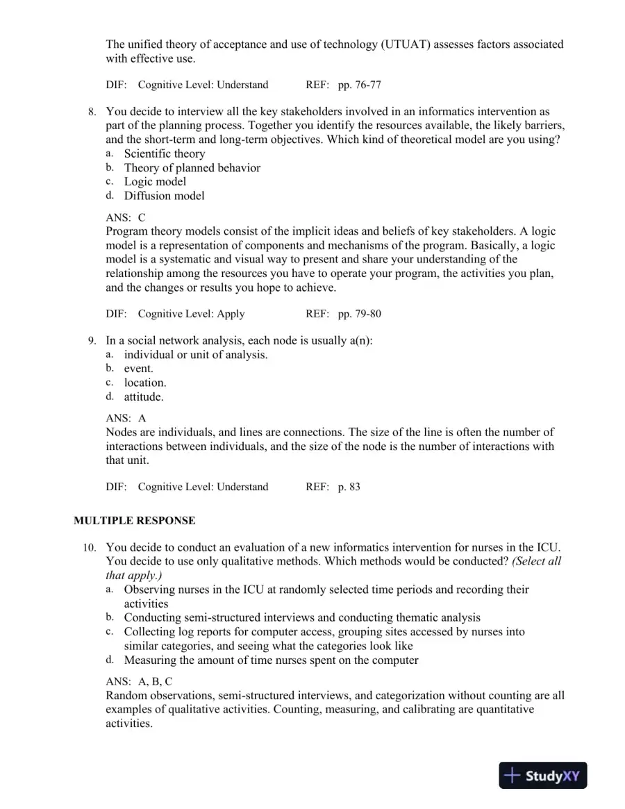 Test Bank for Health Informatics: An Interprofessional Approach, 1st Edition, page 16