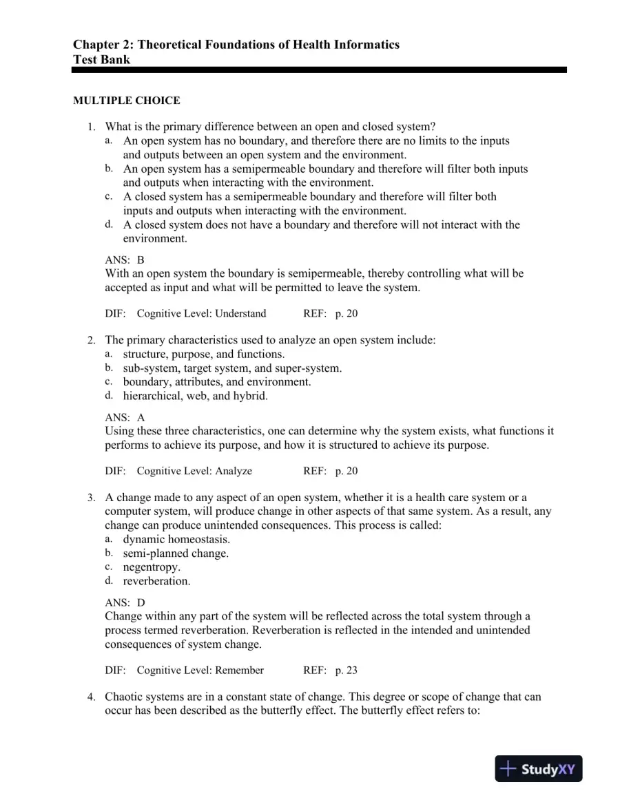 Test Bank for Health Informatics: An Interprofessional Approach, 1st Edition, page 5