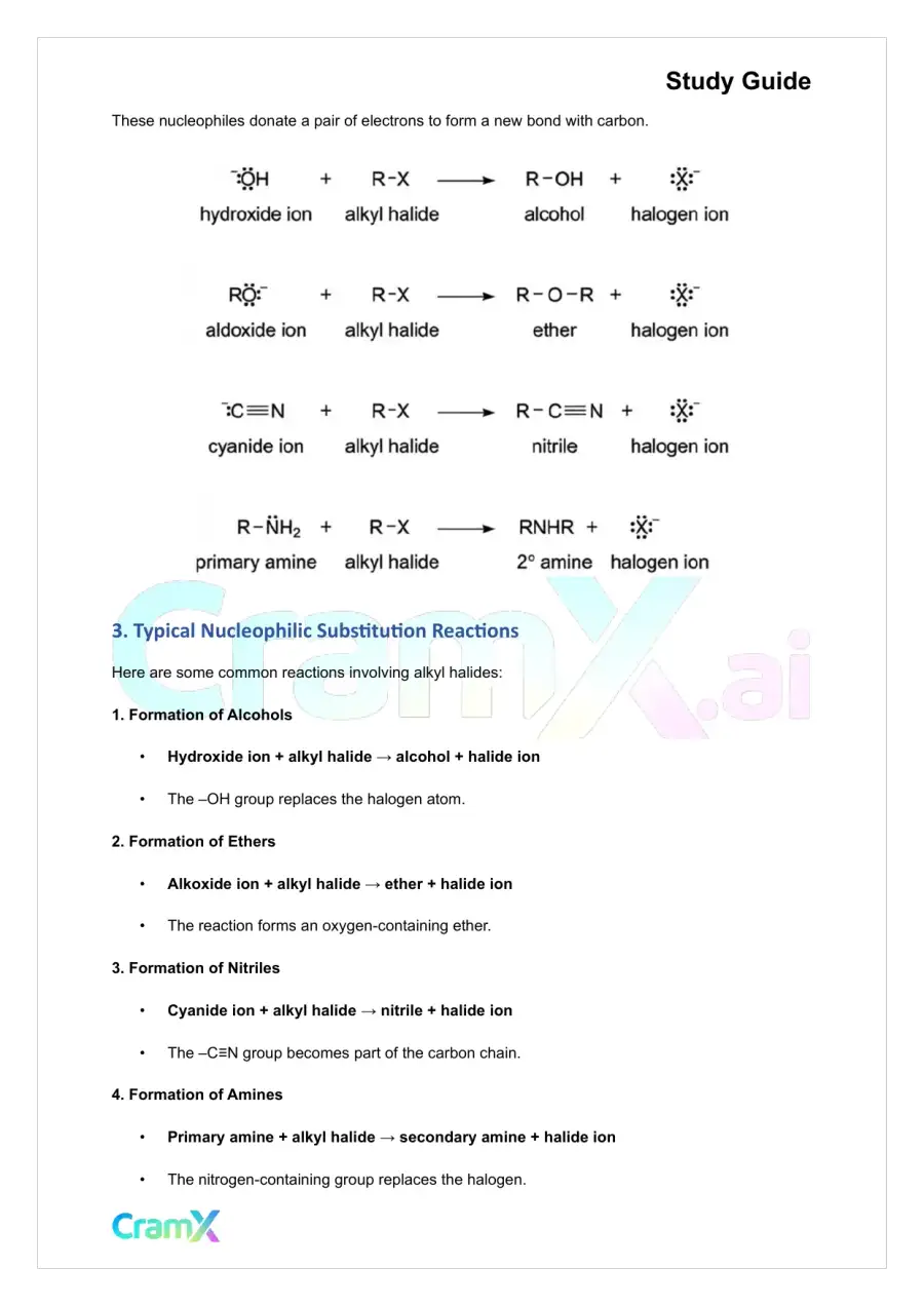 Organic Chemistry II - Alkyl Halides, page 2