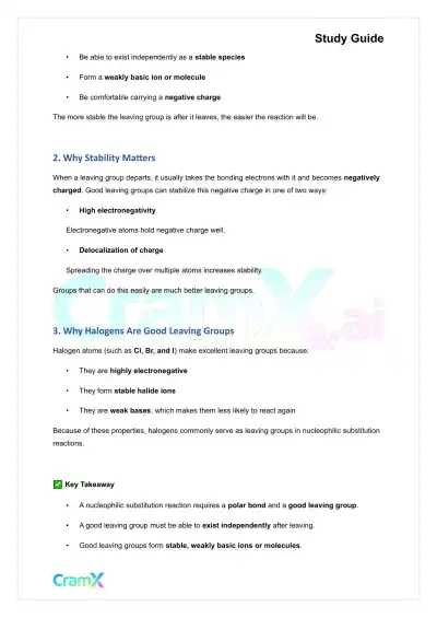 Organic Chemistry II - Alkyl Halides - Page 4 preview image