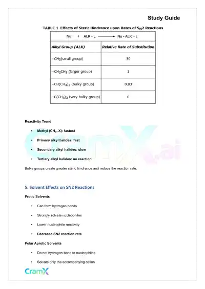 Organic Chemistry II - Alkyl Halides - Page 8 preview image
