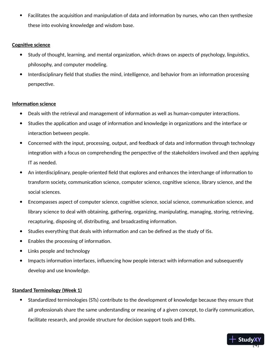 NR599 Midterm Review Practice Exam with Answers (96 Solved Questions), page 5