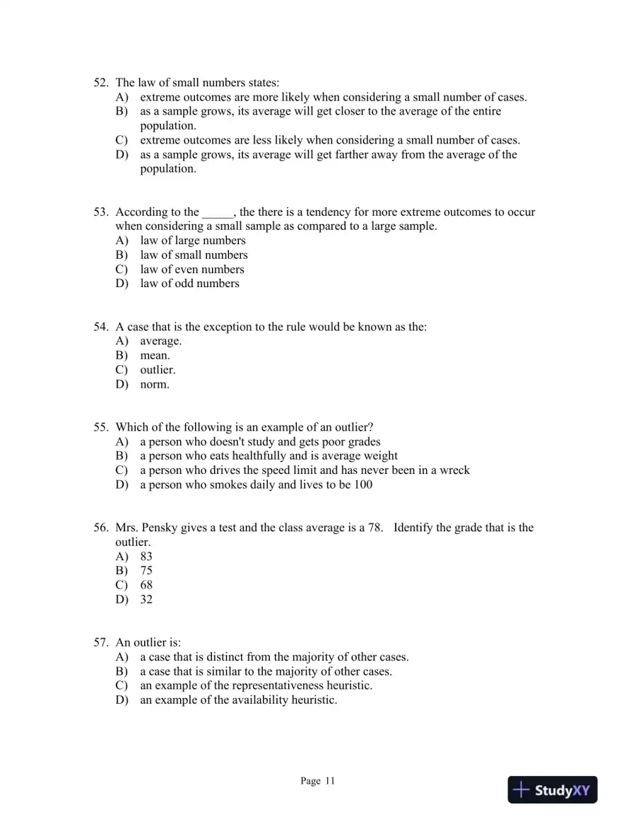 Discovering the Scientist Within: Research Methods in Psychology 1st 2016 Edition Test Bank, page 15