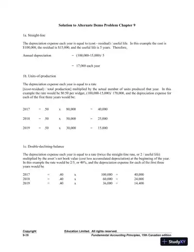 Revision Notes for Fundamental Accounting Principles, 15th Edition - Page 11 preview image