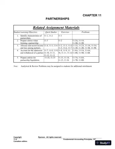 Revision Notes for Fundamental Accounting Principles, 15th Edition - Page 16 preview image