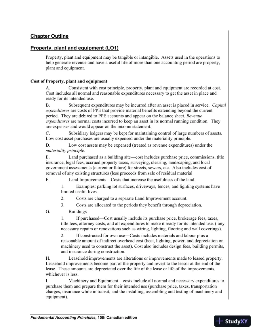 Revision Notes for Fundamental Accounting Principles, 15th Edition, page 4