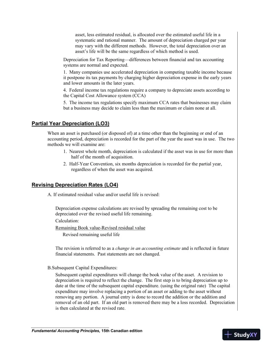 Revision Notes for Fundamental Accounting Principles, 15th Edition, page 6