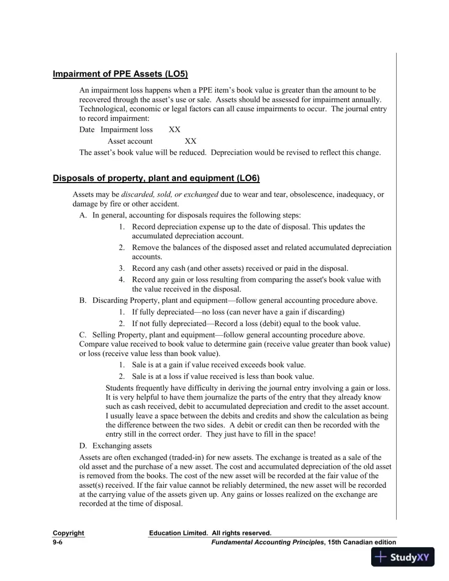Revision Notes for Fundamental Accounting Principles, 15th Edition, page 7