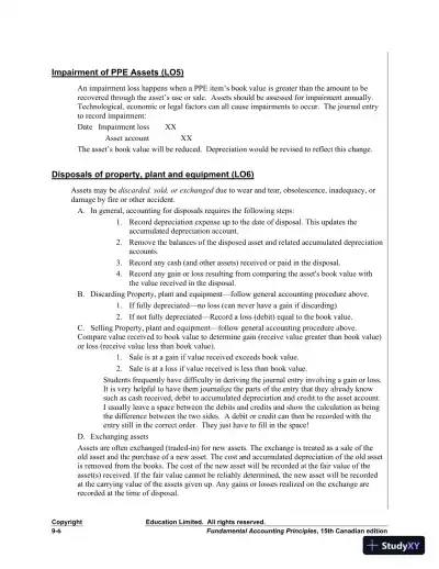 Revision Notes for Fundamental Accounting Principles, 15th Edition - Page 7 preview image