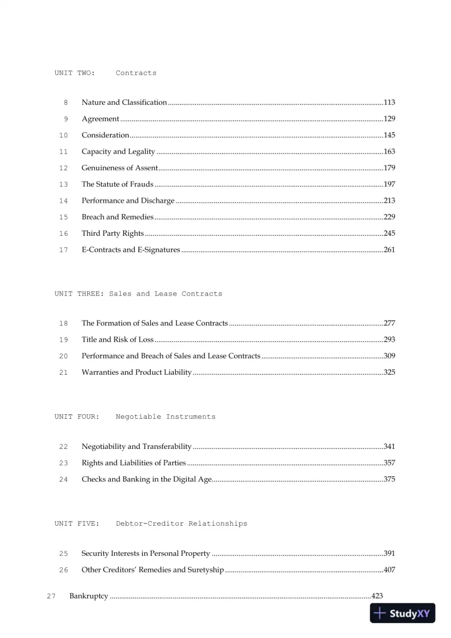 Test Bank For Business Law Today Comprehensive, 8th Edition, page 3