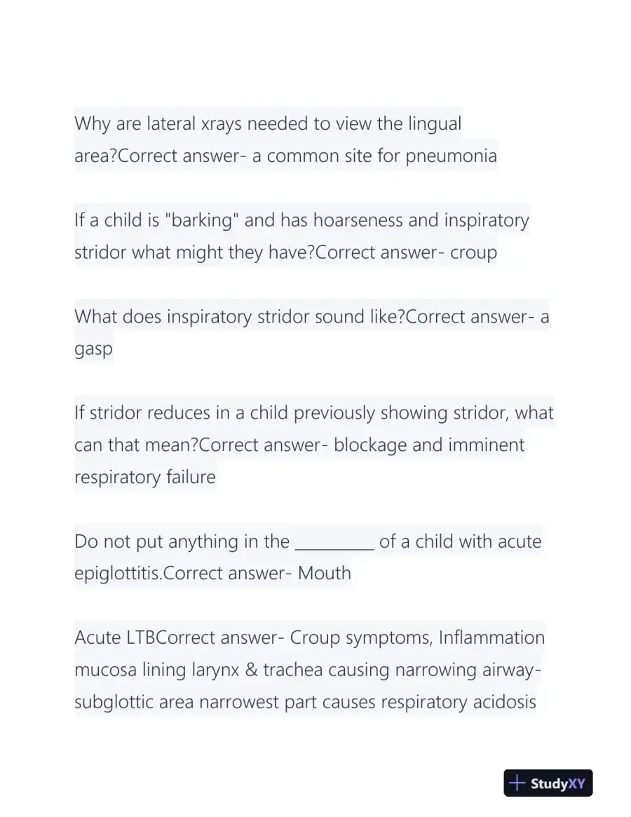 ATI Paediatrics Final Exam With Answers (76 Solved Questions), page 3