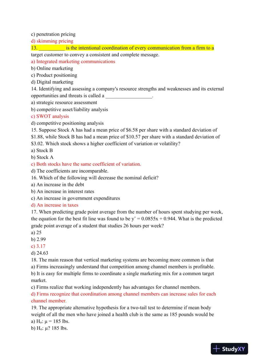 BUS 475 Capstone Final Examination Part 2, page 4