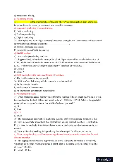 BUS 475 Capstone Final Examination Part 2 - Page 4 preview image