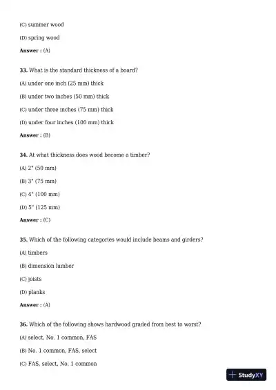 Test Bank for Carpentry, 3rd Edition - Page 10 preview image