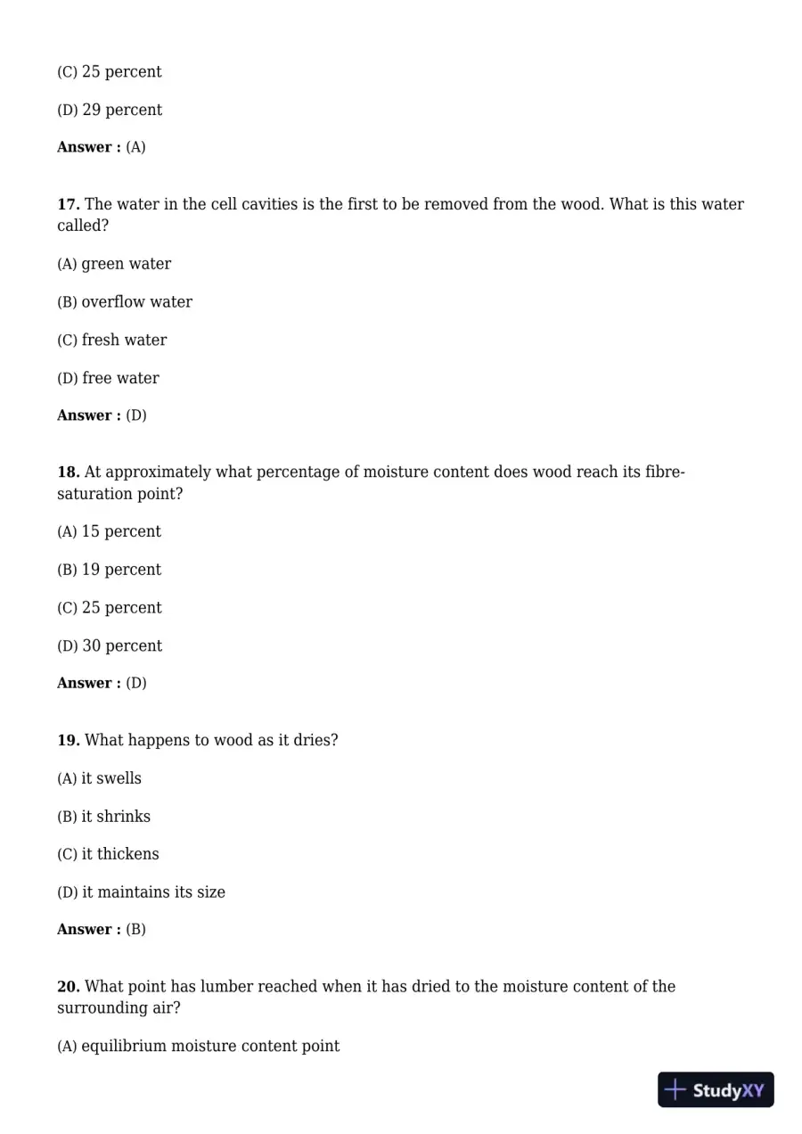 Test Bank for Carpentry, 3rd Edition, page 6