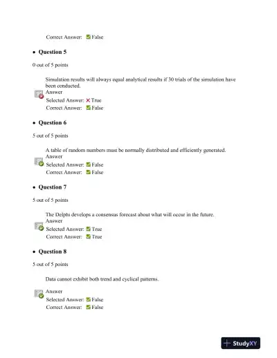 Assessment of Probability, Decision Making, and Simulation Techniques - Page 3 preview image