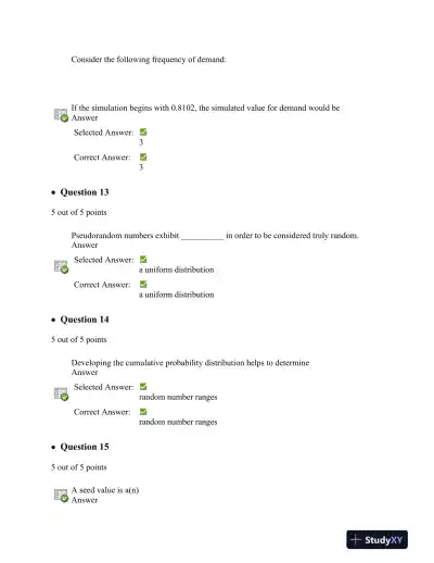 Assessment of Probability, Decision Making, and Simulation Techniques - Page 5 preview image