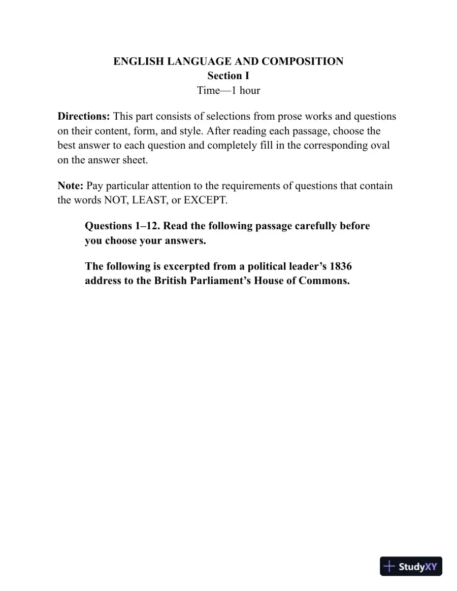 Princeton Review AP English Language and Composition Prep, 2023: 5 Practice Tests + Complete Content Review (2022), page 29