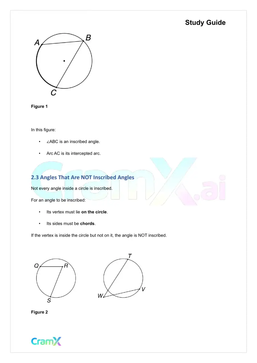 Geometry - Circles, page 10