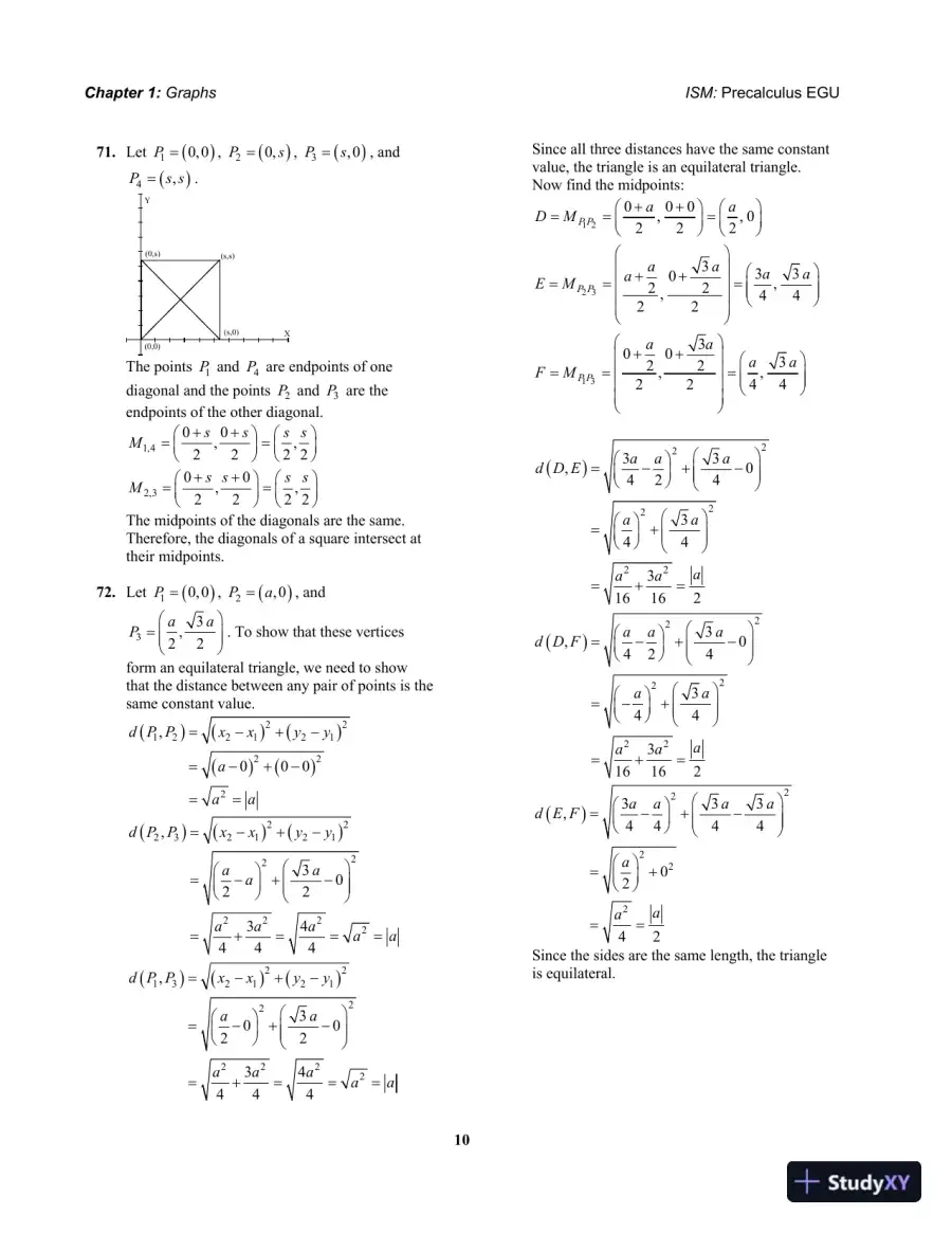 Precalculus Enhanced with Graphing Utilities 4th Edition Solution Manual, page 11