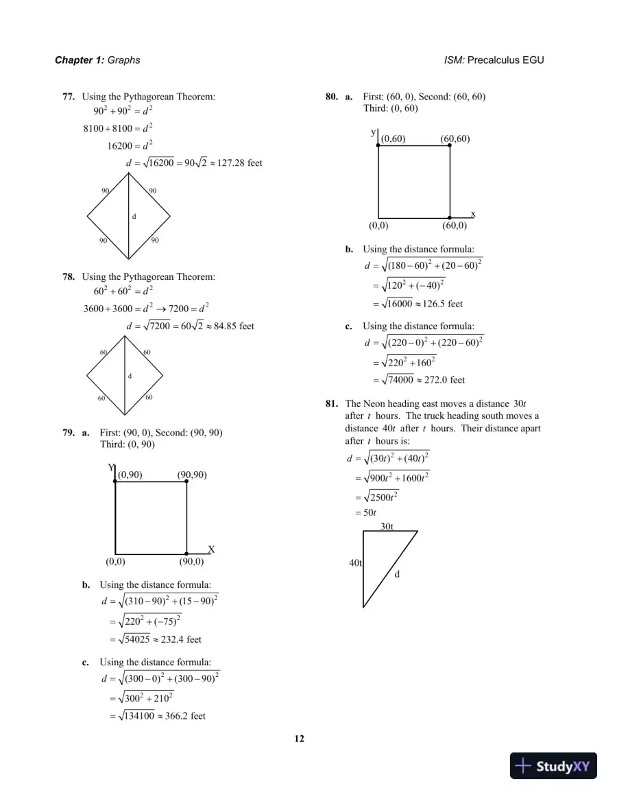 Precalculus Enhanced with Graphing Utilities 4th Edition Solution Manual, page 13