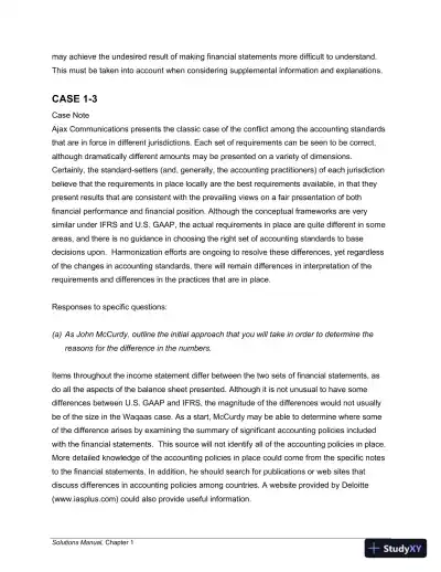 Modern Advanced Accounting in Canada 8th Edition Solution Manual - Page 12 preview image