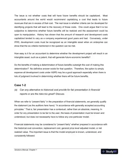 Modern Advanced Accounting in Canada 8th Edition Solution Manual - Page 8 preview image