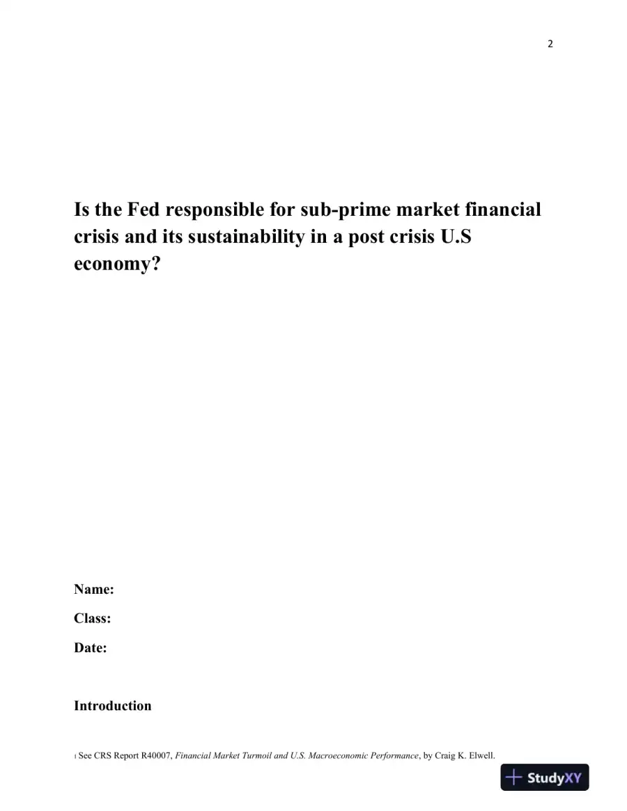 Analyzing the Impact of Interest Rates on the Demand for Money Post-2008 Financial Crisis, page 3