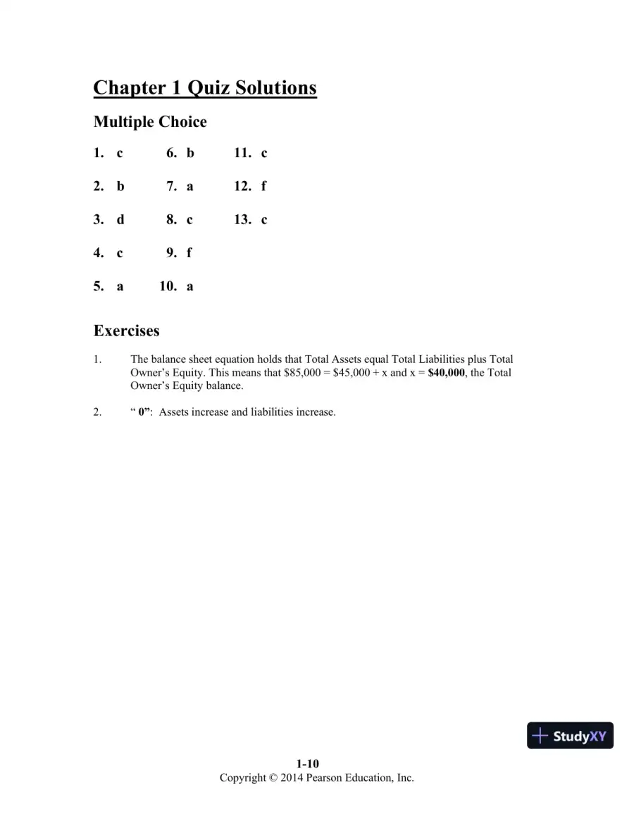 Introduction to Financial Accounting, 11th Edition Class Notes, page 11